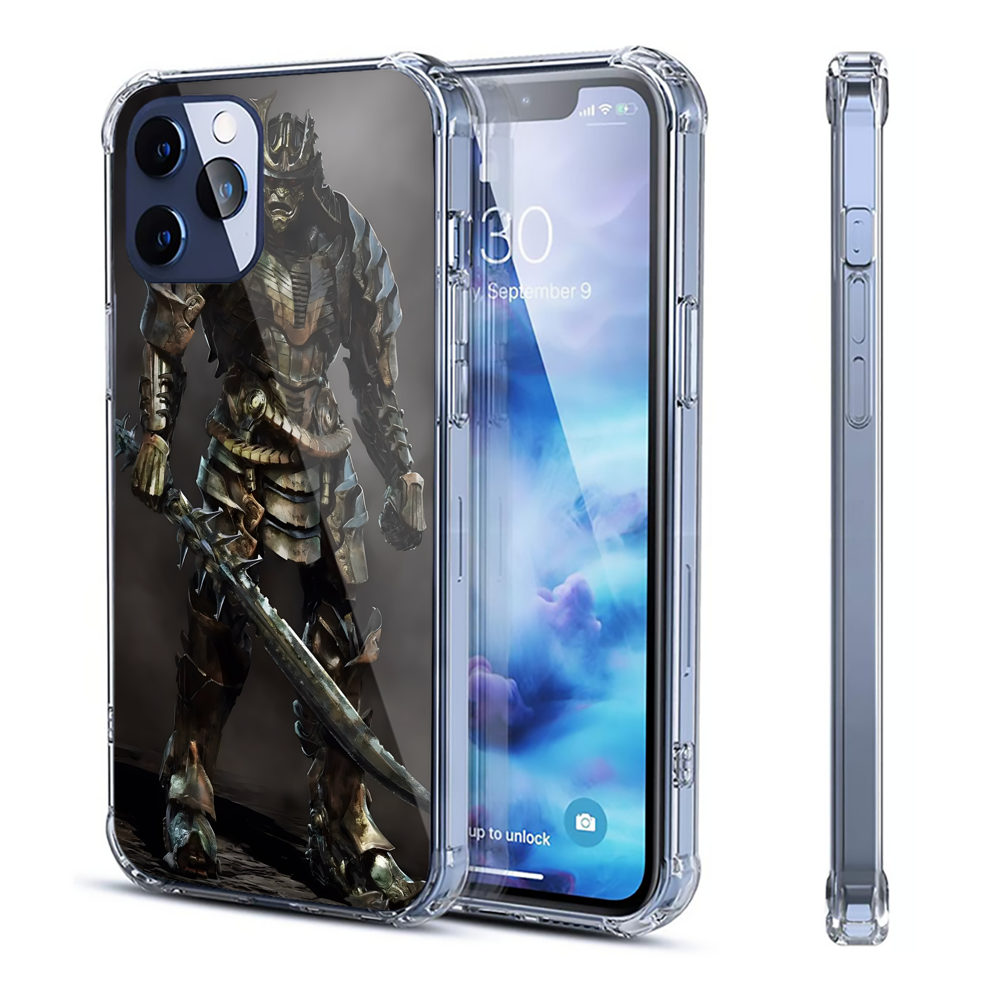 （画像用） Transformers トランスフォーマー 【iPhone 12シリーズ対応】透明スマホケース（クリアソフトケース）